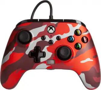 Mando XBox Power A Enhanced Metal Red Camo