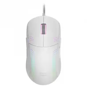 Mars Gaming MMPROW Ratón Gaming RGB 32000 DPI Blanco