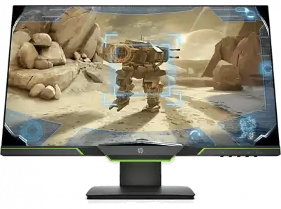 Monitor gaming - HP 25x, 24.5", Full HD, 144 Hz, 1 ms, Negro