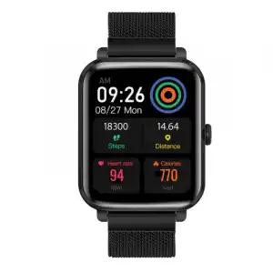 Promate ProWatch-M18 Smart Watch Monitor Salud/Fitness Negro