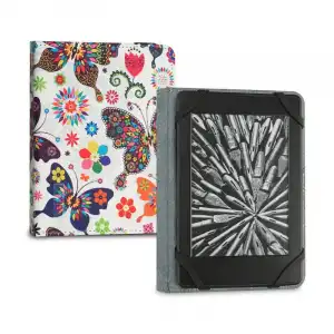 Subblim Funda Clever Case Mariposas para Ebook 6"