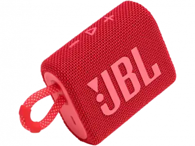 Altavoz inalámbrico - JBL Go 3, 4.2 W, 5 h, 500 mAh, Rojo