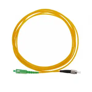 BeMatik FL02600 Cable de Fibra Óptica Monomodo FC/PC a SC/APC 10m