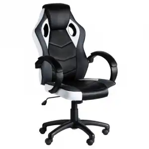 Boss Silla Gaming Blanca/Negra