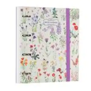 Carpeblock 4 anillas Erik A4 Botanical Wild Flowers Kokonote
