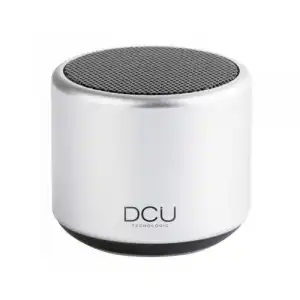 DCU Tecnologic Mini Altavoz Bluetooth 3W Plata