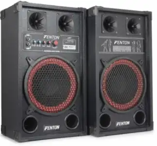 Fenton 178.440 Spb-10 Altavoces Activos 10 Pulgadas Karaoke Dj Deejay