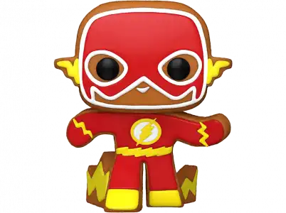 Figura - Funko Pop! DC Holiday The Flash, 9 cm, Plástico, Multicolor