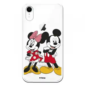 Funda Oficial de Disney Mickey y Minnie Posando Clásicos Disney para iPhone XR