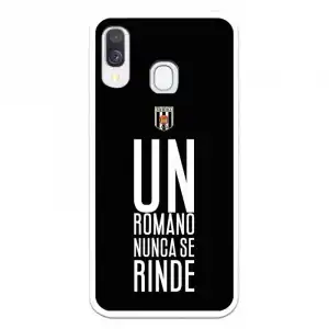 Funda Para Samsung Galaxy A40 Del Mérida Frase Fondo Negro - Licencia Oficial Mérida