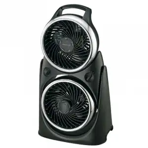 Honeywell HT-8800E Ventilador Doble de Suelo 50W