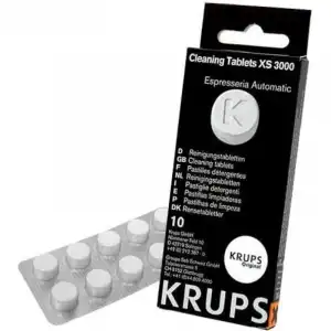 Krups XS300010 10 Pastillas Limpiadoras para Cafeteras Espresseria Automatic