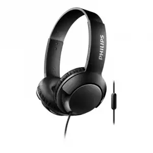 Philips Bass Plus SHL3075 Auriculares Con Micrófono Negros