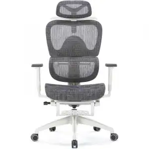 Silla Phoenix Comfy Pro con Malla Transpirable Gris