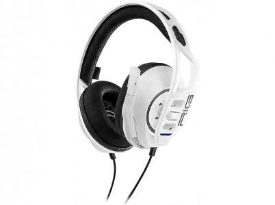 Auriculares gaming - Nacon RIG Serie 300 PRO HS, Para PlayStation® 4 y 5, Drivers de 40 mm, Blanco