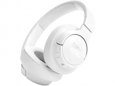 Auriculares inalámbricos - JBL Tune 720BT, Bluetooth 5.3, Autonomía 76 h, Plegables, Blanco