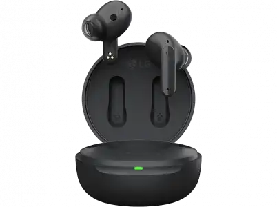 Auriculares True Wireless - LG TONE Free FP5, Wireless, Cancelación de ruido, Meridian Sound, Negro