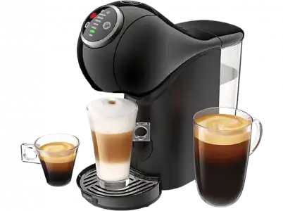 Cafetera de cápsulas - Nescafé Dolce Gusto Krups Genio S Plus KP3408, 15 bar, 0.8 l, Espresso boost, Negro