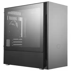 Cooler Master Silencio S400 USB 3.2 Cristal Templado Negra