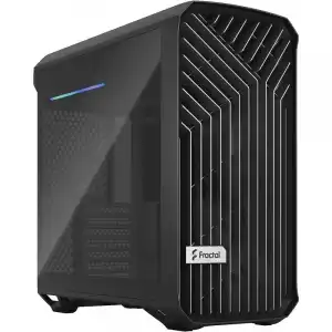 Fractal Design Torrent Compact TG Dark Tint Midi Tower Cristal Templado USB 3.2 Negra