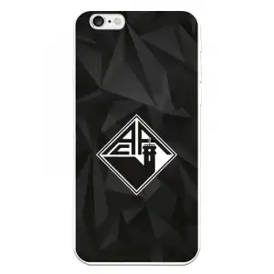 Funda Para Iphone 6 Del Académica De Coimbra Escudo Fondo Negro - Licencia Oficial Académica De Coimbra