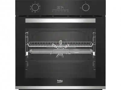 Horno - Beko BBIMA-13302BMPE, Multifunción, Pirolítico, 72 l, 59.4 cm, LED Display, Negro