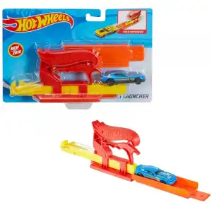 Mattel Hot Wheels Juego de Lanzador de Bolsillo con Coche