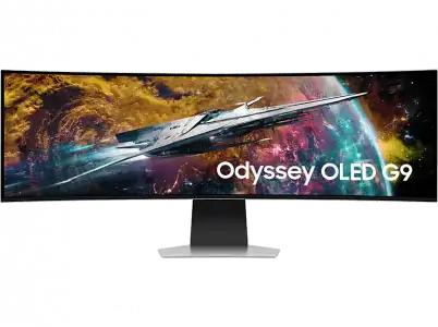 Monitor gaming - Samsung Odyssey G9 LS49CG954SUXEN , 49", OLED, 0.03 ms, 240 Hz, WiFi, Bluetooth, Silver