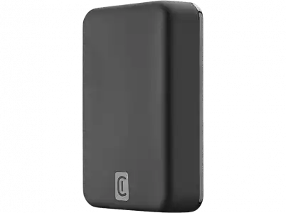 PowerBank - CellularLine MAG 10000, Para Apple, 18 W, MagSafe, USB C, Negro