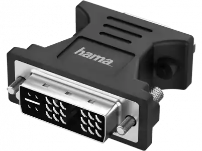 Adaptador - Hama 00200340, Full HD, De DVI a VGA, Negro