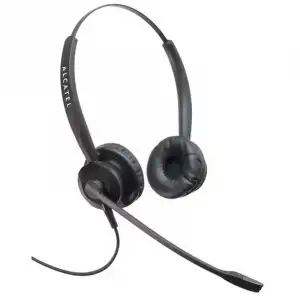 Alcatel TH125 Auriculares Oficina/Centro de Llamadas RJ-9 Negros