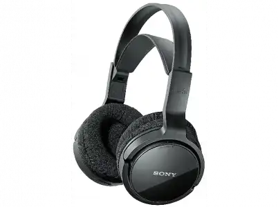 Auriculares inalámbricos - Sony MDR RF 811, De diadema, Inalámbricos, Para TV, 100m, Autonomía 15h, Negro