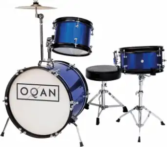 Bateria Infantil Oqan Qpa-3 Kids Blue