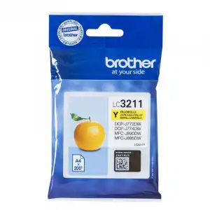 Brother LC3211Y Cartucho Tinta Amarilla