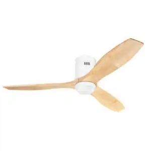 Forlight Bloon Ventilador De Techo Con Luz Led Silencioso Con 6 Velocidades, Regulador De Intensidad Y 3 Temperaturas. Madera.