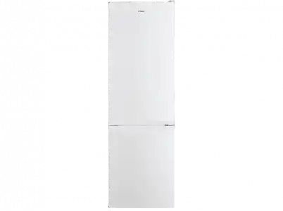 Frigorífico combi - Candy CHICS 5182WN, 262l, Refrigeración Estática, 180cm, Iluminación LED, Cierre puerta suave, Blanco