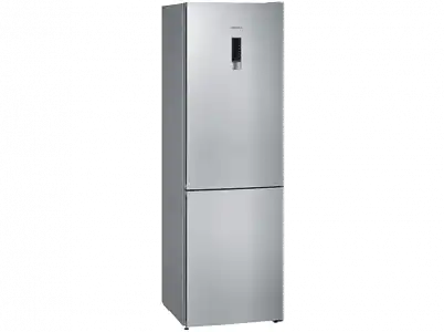 Frigorífico combi - Siemens KG36NXIEA, No Frost, 186 cm, 326 l, Cajón HyperFresh, MultiAirflow, Inox