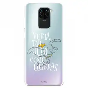 Funda Oficial de Disney Dumbo Vuela tan Alto Dumbo para Xiaomi Redmi Note 9