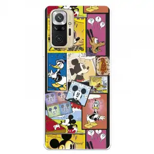 Funda Oficial de Disney Mickey Comic Clásicos Disney para Xiaomi Redmi Note 10 Pro