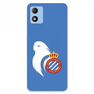 Funda Para Tcl 305i Del Rcd Espanyol Escudo Perico - Licencia Oficial Rcd Espanyol