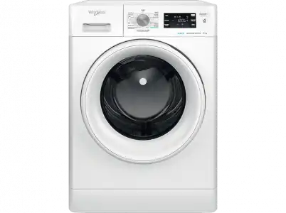 Lavadora carga frontal - Whirlpool FFB 9258 WV SP, 9 kg, 1200 rpm, 6th Sense, 14 programas, Blanco