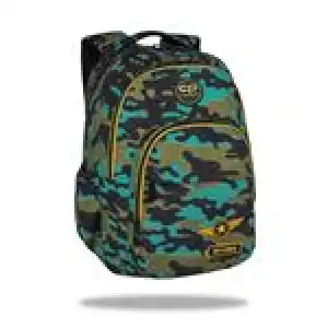 Mochila Basic Plus Coolpack 4 compartimentos Air Force