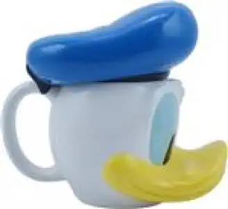 Taza con tapa 3D Disney Donald