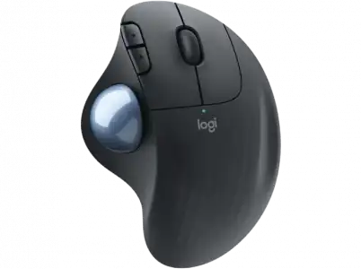 Trackball inalámbrico - Logitech ERGO M575, 2000 ppp, RF inalámbrico, Bluetooth, 20 Meses, 5 Botones, Negro