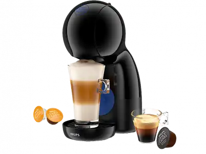 Cafetera de cápsulas - Nescafé Dolce Gusto Krups Piccolo XS, 15 Bar, 0.8 L, Calentamiento en 30 s, Negro