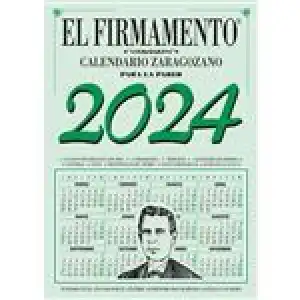 Calendario Zaragozano de pared 2024 A6 El Firmamento