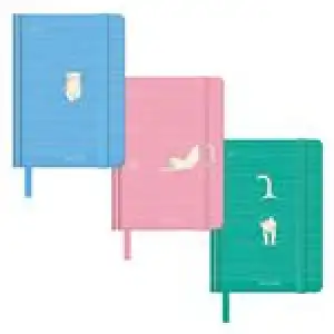 Cuaderno liso A6 Santoro Felines colores surtidos