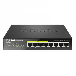 D-Link DGS-1008P Switch 8 Puertos