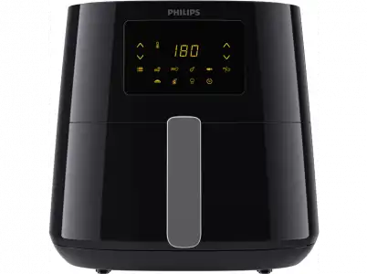 Freidora de aire XL- Philips AirFryer HD9270/70, 14 Funciones, 7 modos, 2.000 W, Tecnología Rapid Air, 1,2 kg capacidad, Negro