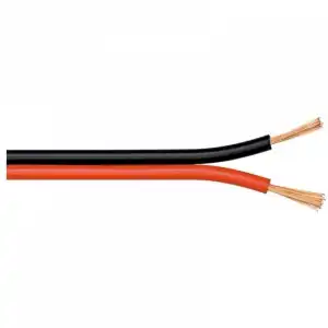 Goobay Cable para Altavoz 2x0.75mm 100m Rojo/Negro